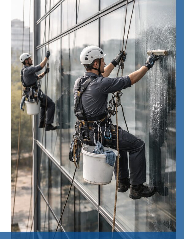 Мойка сплошного остекления в Стрежевом, заказать от 306 р.| ВЫСОТНИК-Стж