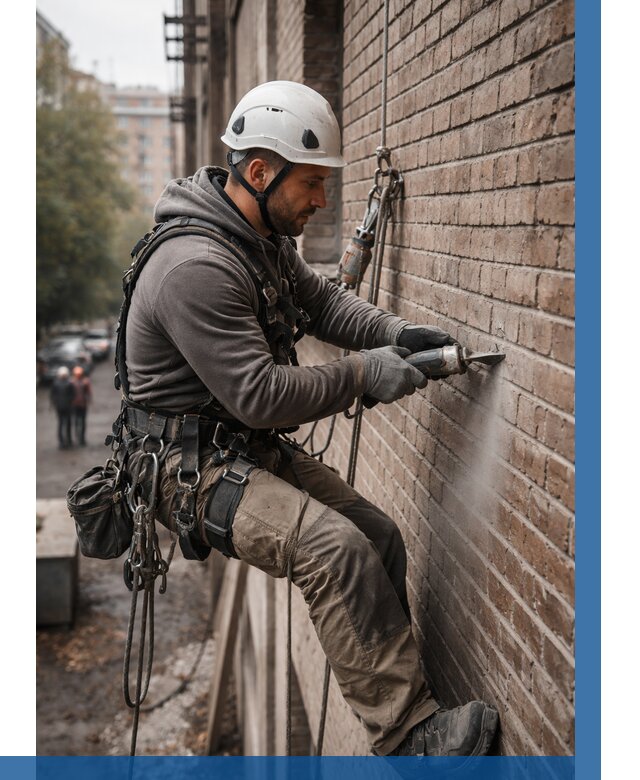 Расшивка кирпичных швов в Стрежевом от 612 р. | ВЫСОТНИК-Стж