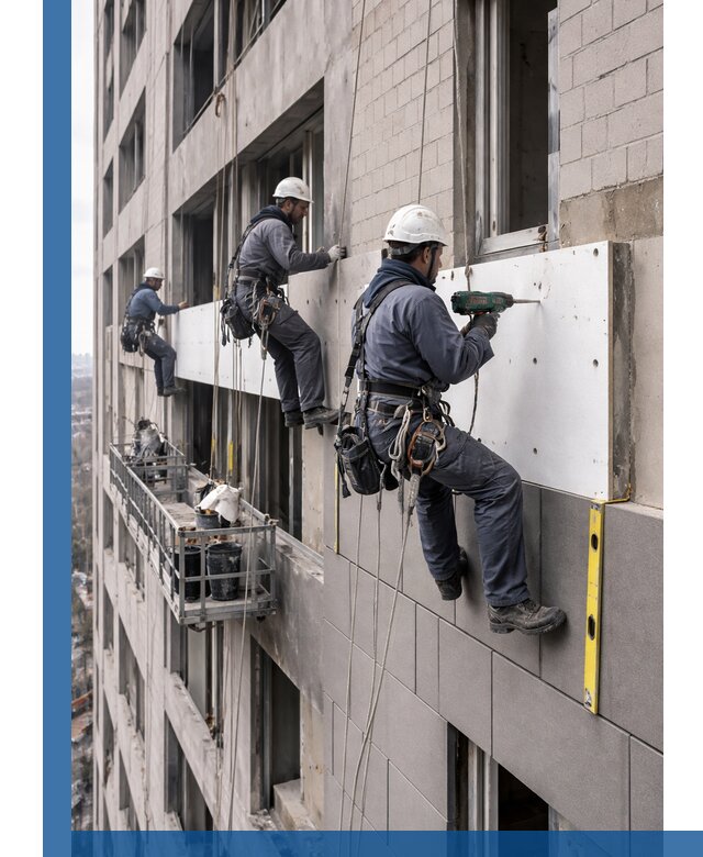 Монтаж фасадных термопанелей высокого качества в Стрежевом