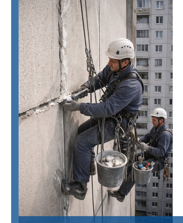 Утепление межпанельных швов в Стрежевом профессионально и надежно