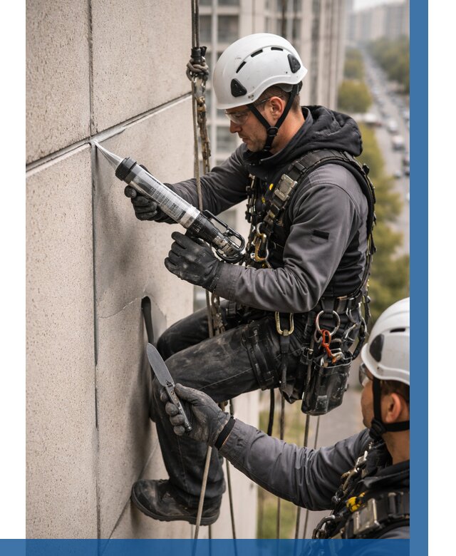 Первичная герметизация швов в Стрежевом от 612 р. | ВЫСОТНИК-Стж