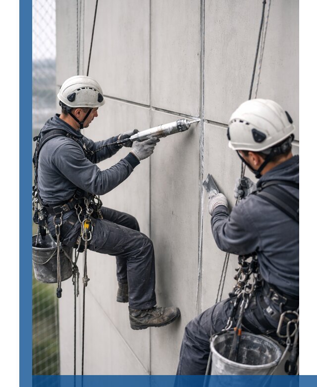 Первичная герметизация швов фасадов и кровель в Стрежевом