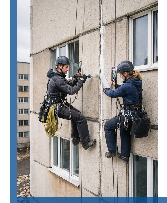 Герметизация межпанельных швов тёплым швом в Стрежевом