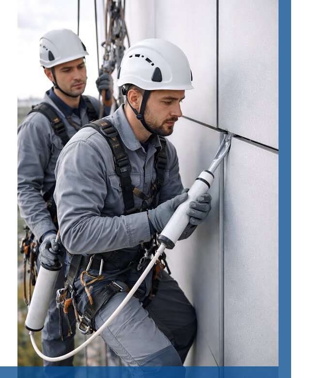 Герметизация швов вилатермом в Стрежевом от 612 р. | ВЫСОТНИК-Стж