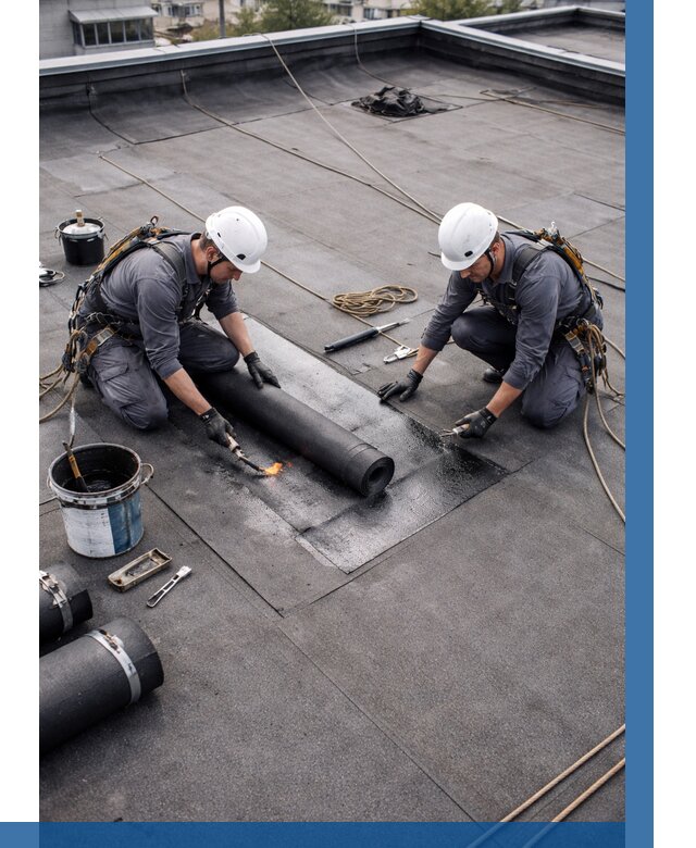 Ремонт мягкой кровли под ключ в Стрежевом от 714 р. | ВЫСОТНИК-Стж