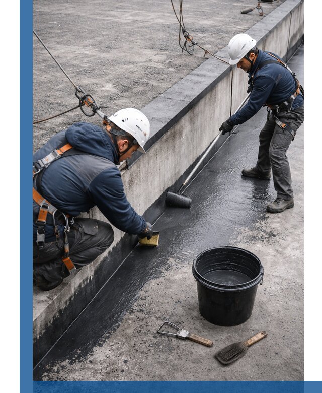 Гидроизоляция кровли жидкой резиной профессионально в Стрежевом