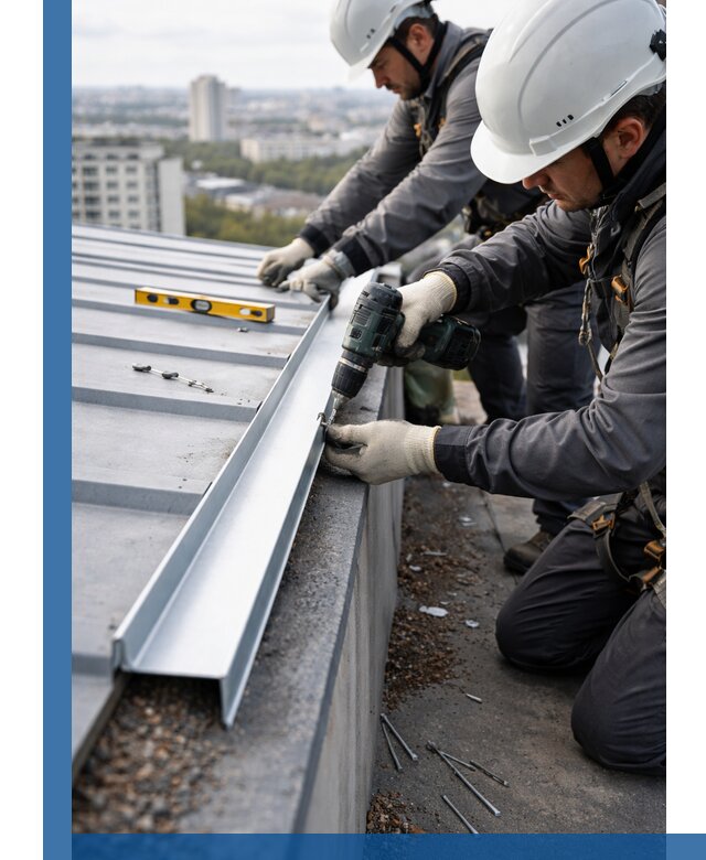 Монтаж капельника на кровле в Стрежевом с гарантией качества