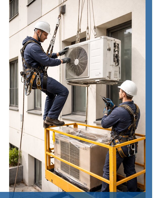 Демонтаж внешнего блока кондиционера в Стрежевом от 3568 р. | ВЫСОТНИК-Стж