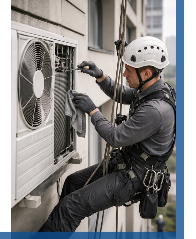 Обслуживание внешнего блока кондиционера в Стрежевом от 2753 р.ВЫСОТНИК-Стж