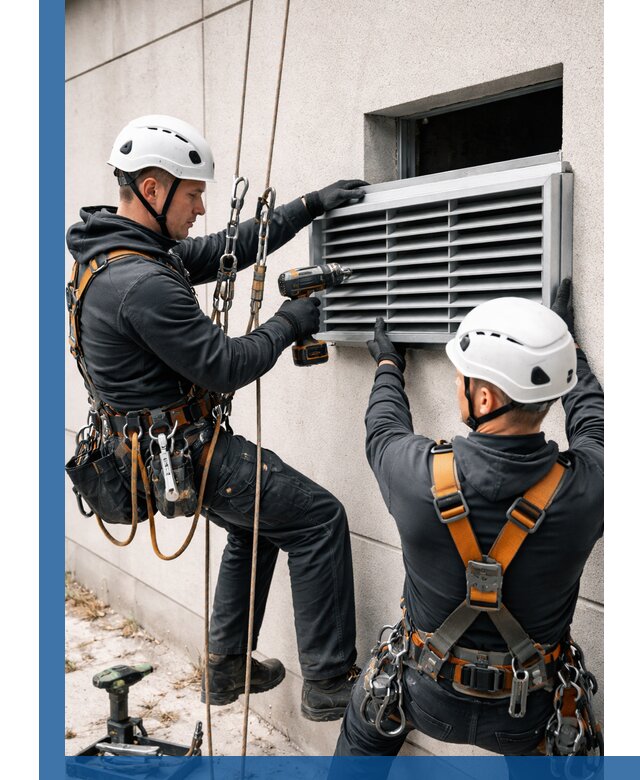 Монтаж вентиляционных решеток в Стрежевом профессиональный сервис