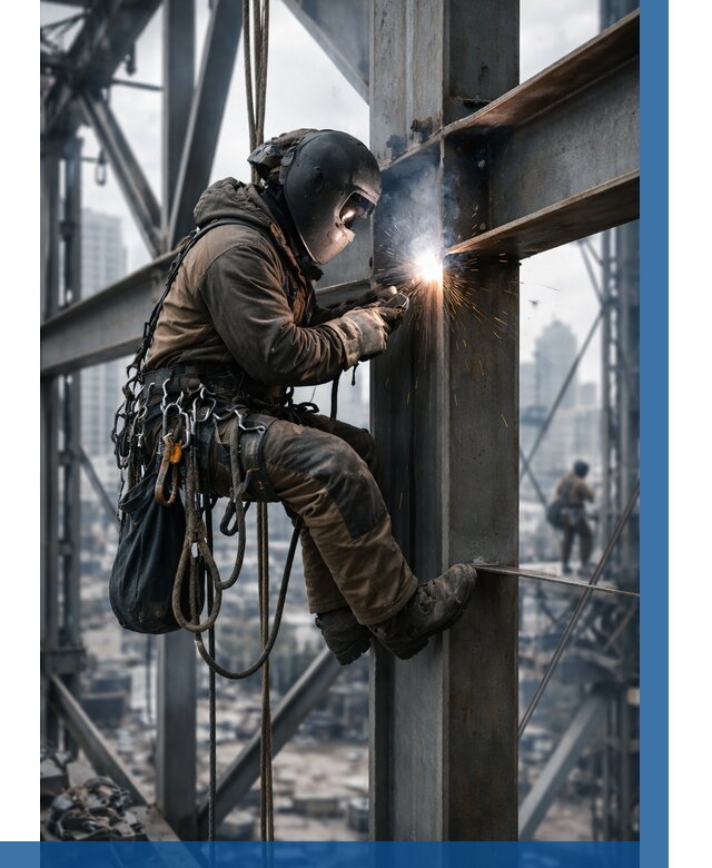 Высотные сварочные работы в Стрежевом от 3568 р. | ВЫСОТНИК-Стж