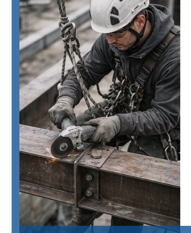 Резка металла на высоте в Стрежевом для зданий и конструкций