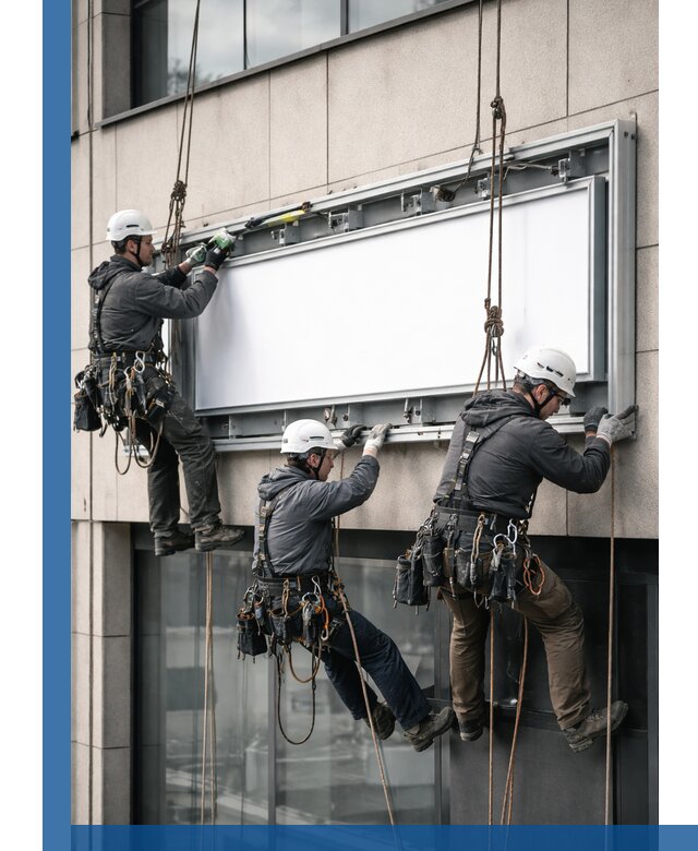 Профессиональный монтаж светового короба под ключ в Стрежевом