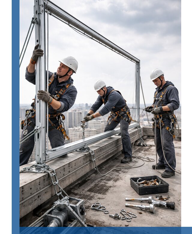 Монтаж крышных рекламных конструкций под ключ в Стрежевом