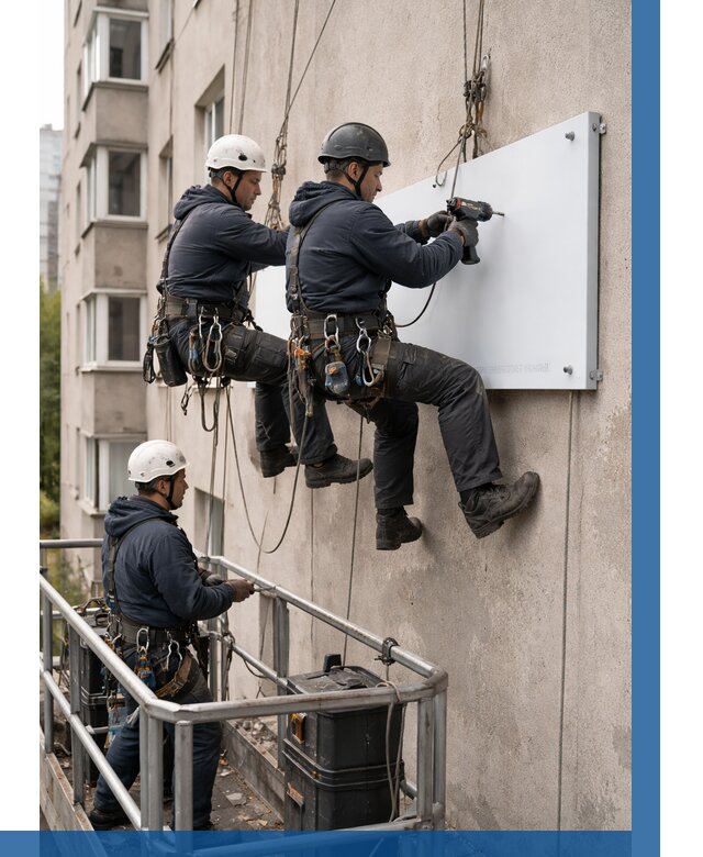 Монтаж табличек и указателей в Стрежевом от 3568 р. | ВЫСОТНИК-Стж