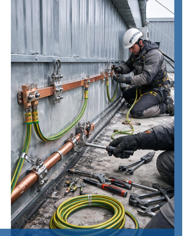 Монтаж заземления здания в Стрежевом от 25488 р. | ВЫСОТНИК-Стж