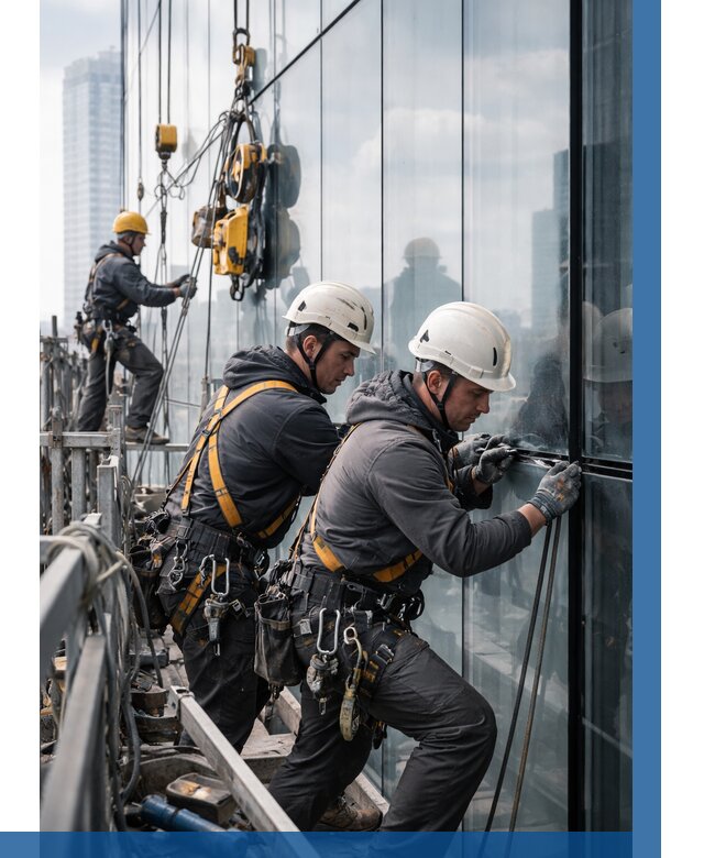 Структурное остекление фасадов в Стрежевом от 9685 р. | ВЫСОТНИК-Стж