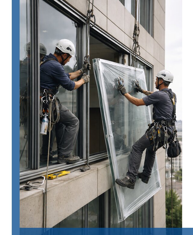 Профессиональная замена стекла в витраже в Стрежевом с гарантией