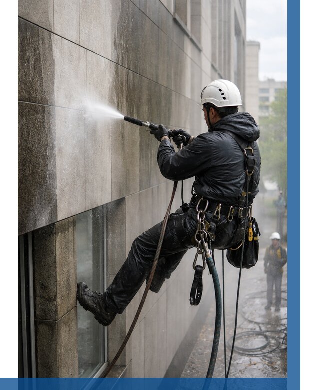 Гидроструйная очистка поверхностей в Стрежевом от 867 р. | ВЫСОТНИК-Стж