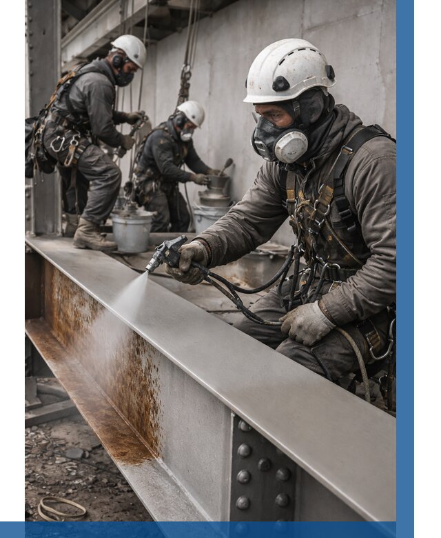 Антикоррозионная покраска металла в Стрежевом от 714 р. | ВЫСОТНИК-Стж