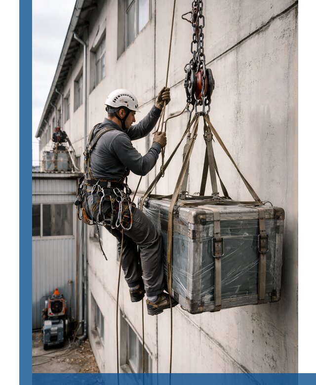 Подъем грузов на высоту в Стрежевом для промышленных объектов