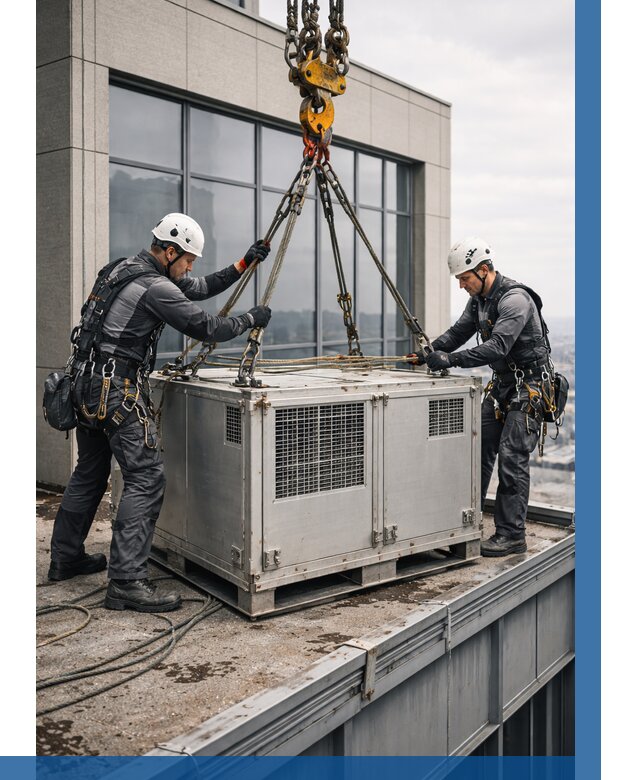 Такелажные работы на высоте в Стрежевом от 8156 р. | ВЫСОТНИК-Стж