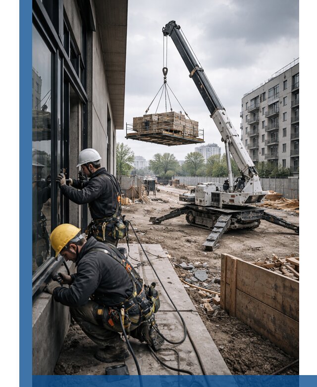 Аренда крана Пионер в Стрежевом для строительных работ