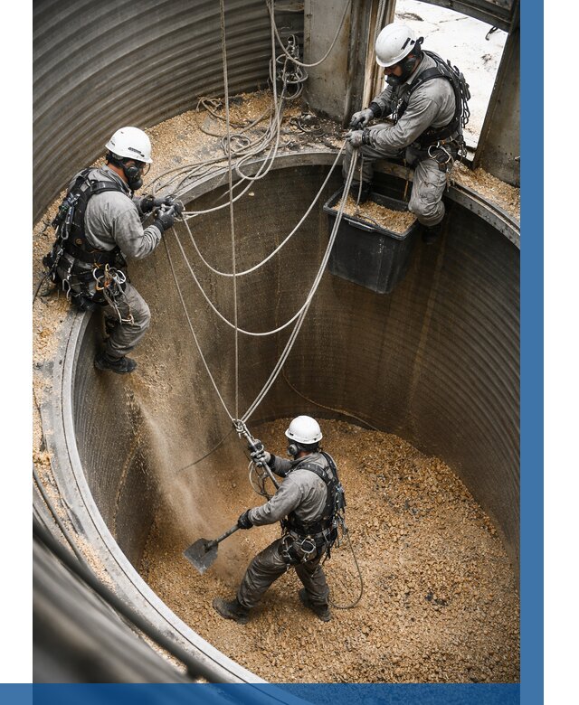 Чистка зерновых бункеров в Стрежевом от 12234 р. | ВЫСОТНИК-Стж