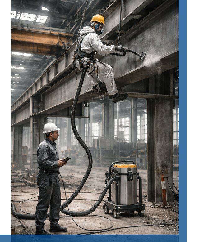 Обеспыливание конструкций в цехе в Стрежевом от 4282 р. | ВЫСОТНИК-Стж