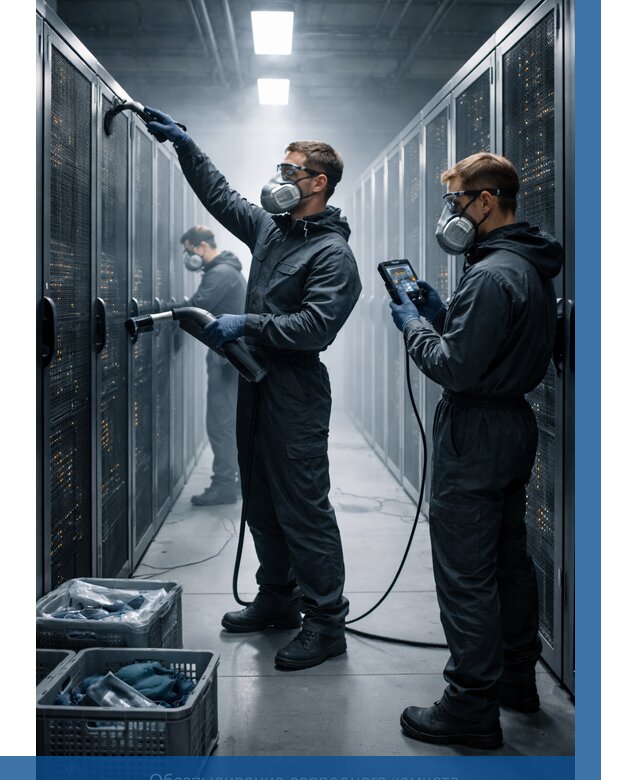 Обеспыливание серверной комнаты в Стрежевом от 4588 р. | ВЫСОТНИК-Стж