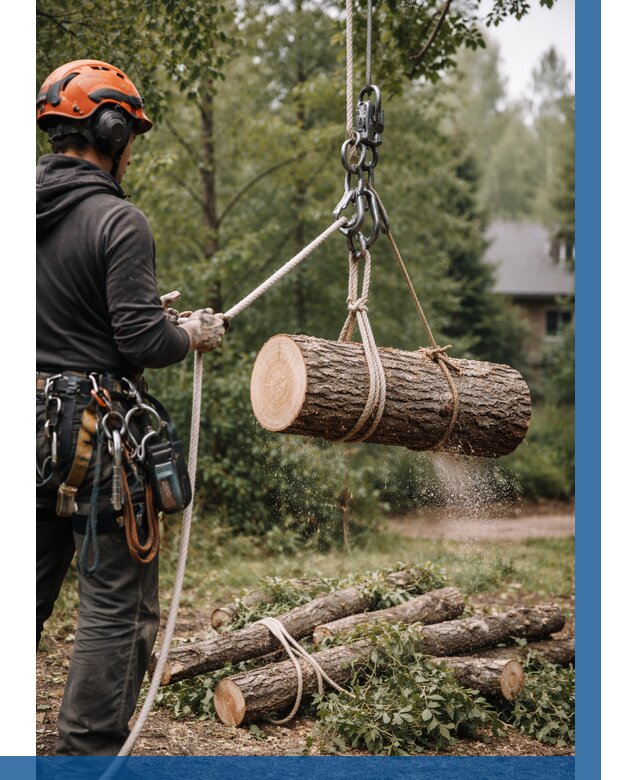 Валка деревьев частями в Стрежевом от 7646 р. | ВЫСОТНИК-Стж