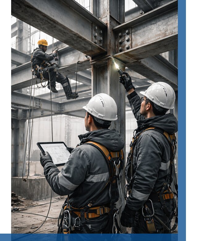 Обследование металлоконструкций в Стрежевом от 5607 р. | ВЫСОТНИК-Стж