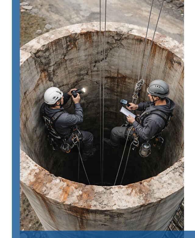 Обследование дымовой трубы: диагностика и оценка состояния в Стрежевом