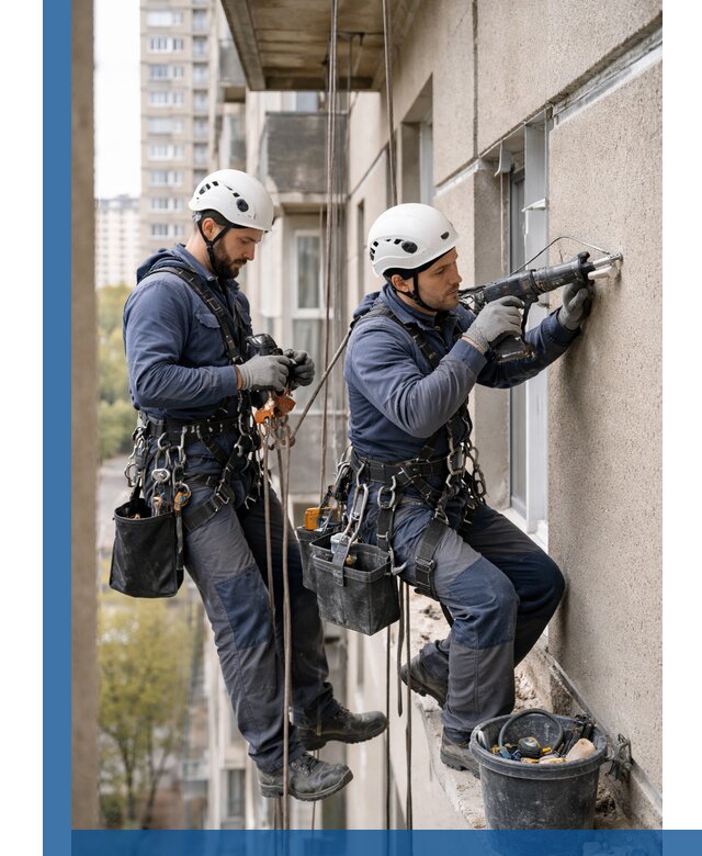 Промышленные альпинисты высотные работы и монтаж в Стрежевом